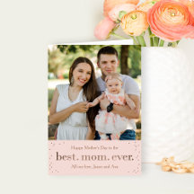 Happy Stippen Moederdag of Birthday Wenskaart