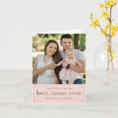 Happy Stippen Moederdag of Birthday Wenskaart Kaart (Gele Bloem)