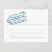 Happy Stippen Words of Advice Kaart for Mam to be (Achterkant)