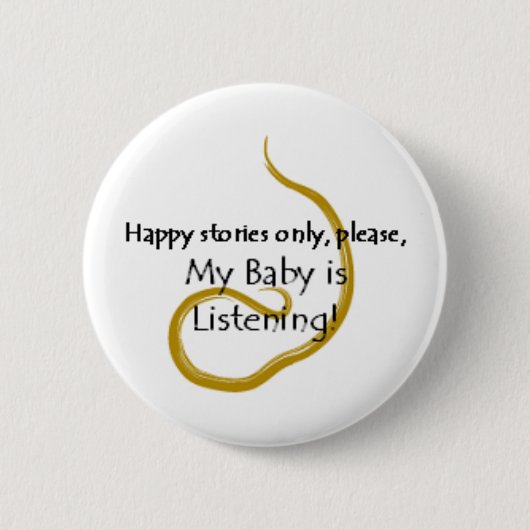 Happy Stories Button (Voorkant)