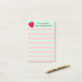 Happy Strawberry Berry Belangrijke dingen Post-it® Notes (Op bureau)