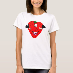 Happy Strawberry Dames Spaghetti Top (gemonteerd)