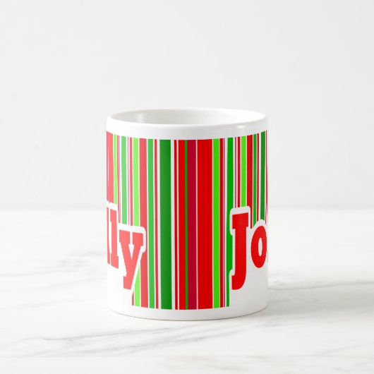 Happy Stripe JOLLY Mok (Center)