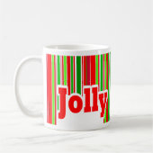 Happy Stripe JOLLY Mok (Links)