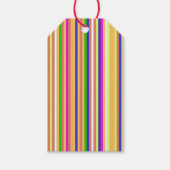 Happy Stripes Cadeaulabel (Voorkant)