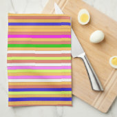 Happy Stripes Theedoek (Quarter Fold)