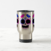 Happy Sugar Skull Design Reisbeker (Center)