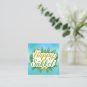 Happy Sukkot Custom Bericht Contactkaartje (Staand voorkant)