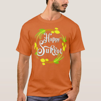 Happy Sukkot Holiday Jewish s Sukkah For Children  T-shirt