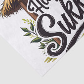 Happy Sukkot Joodse feestdag Chanoeka Tissuepapier (Detail)