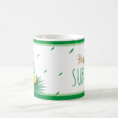 Happy Sukkot Lulav en Etrog Waterverf Pattern Koffiemok (Center)