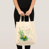 Happy Sukkot Lulav en Etrog Waterverf Pattern Tote Bag (Voorkant (product))