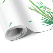 Happy Sukkot Lulav & Etrog Four Species Waterverf Cadeaupapier (Rol Hoek)