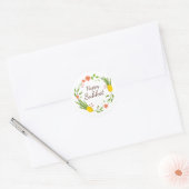 Happy Sukkot Lulav Stickers (Envelop)