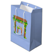 Happy Sukkot Medium Cadeauzakje (Achterkant Gekanteld)