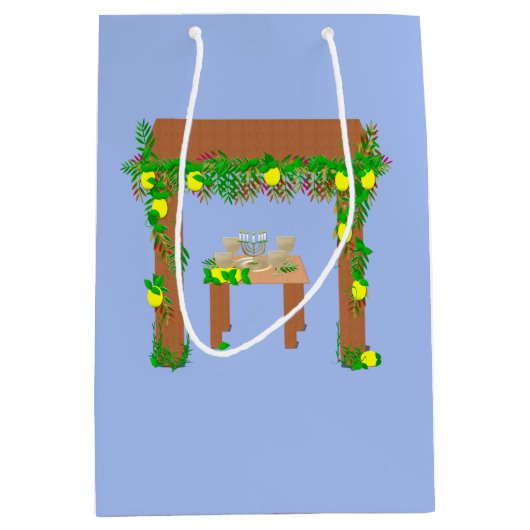 Happy Sukkot Medium Cadeauzakje (Voorkant)