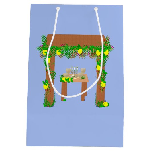 Happy Sukkot Medium Cadeauzakje (Achterkant)