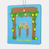 Happy Sukkot, persoonlijk Keramisch Ornament (Links)