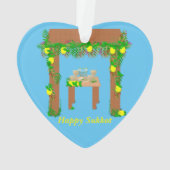 Happy Sukkot, persoonlijk Ornament (achterkant)