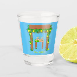 Happy Sukkot, persoonlijk Shot Glas