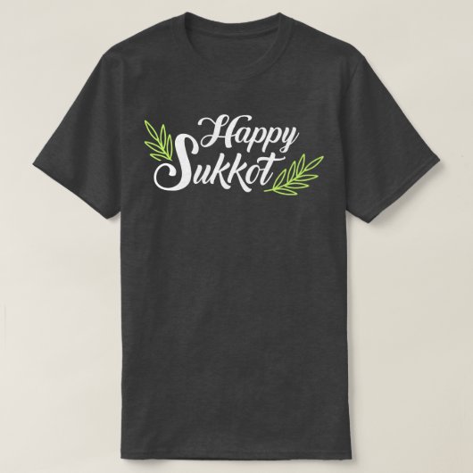 Happy sukkot t-shirt (Design voorkant)