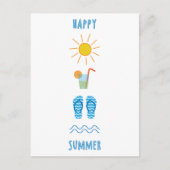 Happy Summer Briefkaart (Voorkant)