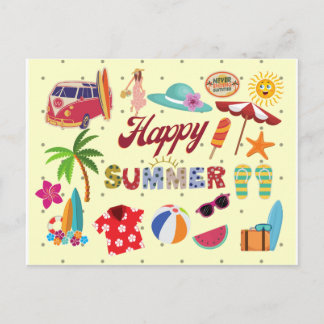 Happy Summer Briefkaart