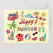 Happy Summer Briefkaart (Voorkant)