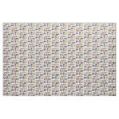Happy Summer Colorful-tekst Stof (Yard (91,4 cm))