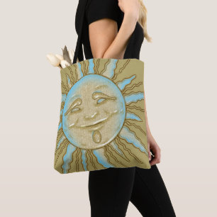 Happy Summer glimlachend Sun Artwork   CANVAS TAS