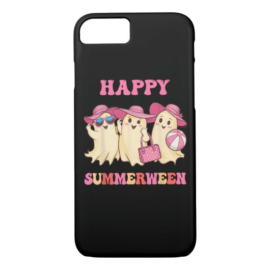 Happy Summer Halloween kostuums Ghost L Case-Mate iPhone Case (Achterkant)