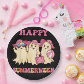 Happy Summer Halloween kostuums Ghost L Papieren Bordje (Feest)