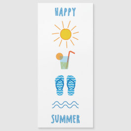 Happy Summer Magnetische Kaart