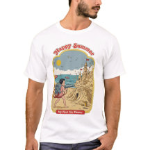 Happy summer Men's Basic T-Shirt