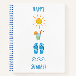 Happy Summer Notebook Notitieboek