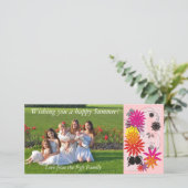 Happy Summer Photo Card (Staand voorkant)