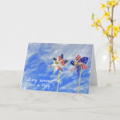 Happy Summer Pinwheels Kaart (Gele Bloem)