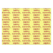 Happy Summer Solstice Tablecloth Tafelkleed (Voorkant (Horizontaal))