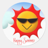 Happy Summer Sticker (Voorkant)