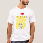 Happy Summer T-shirt (Voorkant)