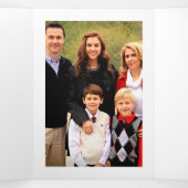 Happy Summer Watermelon Balloons Drieluik Kaart (Binnenkant midden)