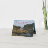 Happy Summer Wenskaart met Natuur Wonder Feestdagen Kaart (Voorkant)