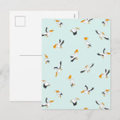 Happy Summer Zee Birds Feestdagenkaart (Voorkant / Achterkant)