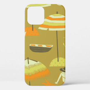 Happy Summertime Naadloos Patroon Case-Mate iPhone Case