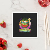 Happy Summerween Watermelon Jack O Lantern Servet (Insitu)