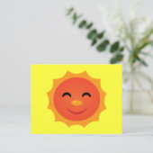 Happy Sun Briefkaart (Staand voorkant)