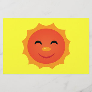 Happy Sun Briefpapier