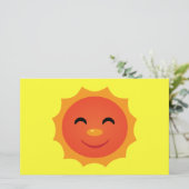 Happy Sun Briefpapier (Staand voorkant)
