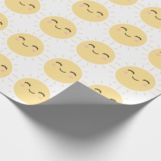 Happy Sun Cadeaupapier (Hoek)