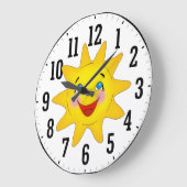 Happy Sun | Cool Gifts Grote Klok (Hoek)